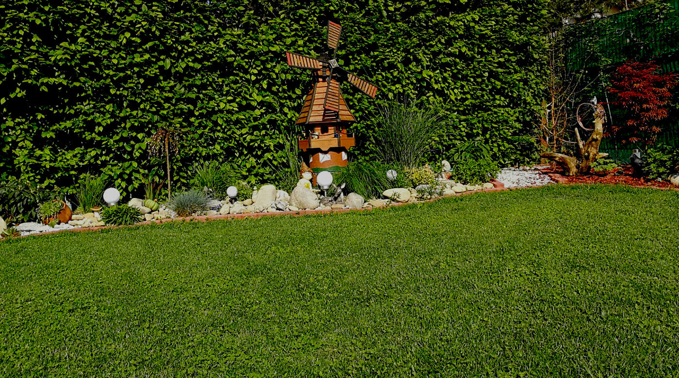 Wohnen im Garten Windrad nachher