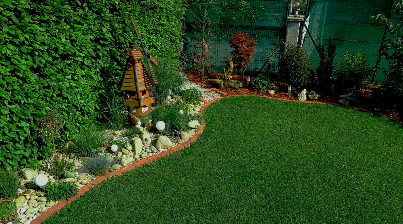 Wohnen im Garten Windrad nachher